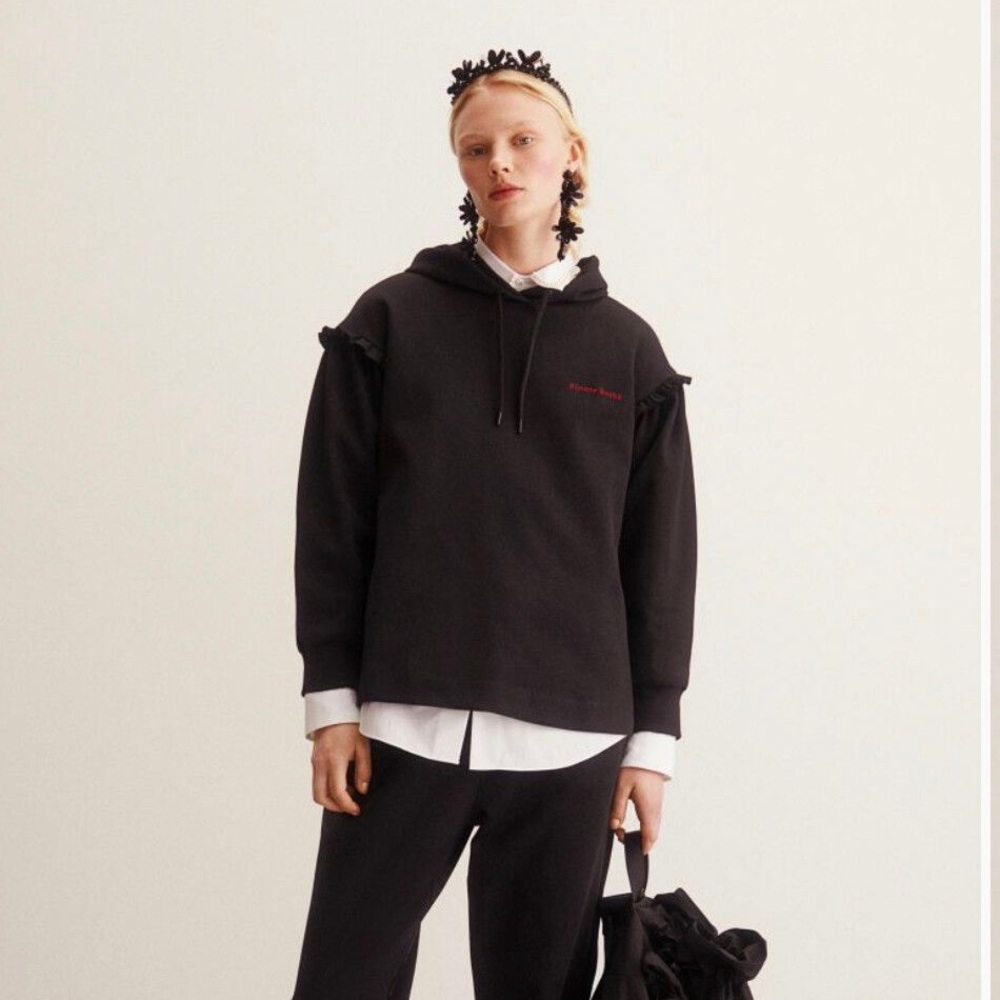 Simone Rocha Black Hoodie